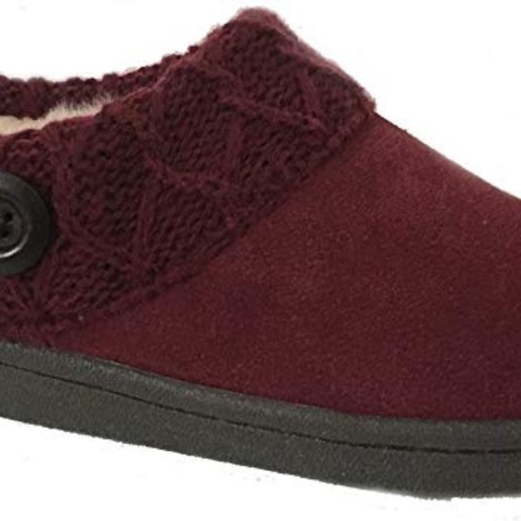 Clarks Shoes Clarks Womens Knit Scuff Slipper Mule Poshmark
